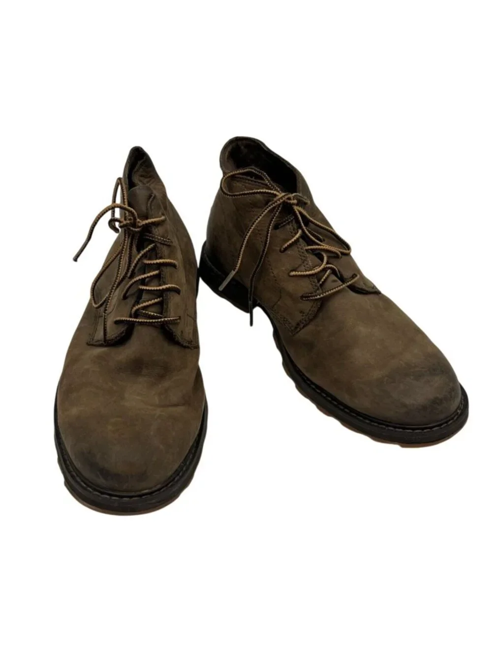 Sorel Mens Madson Chukka Leather Boots Size 10 Brown Lace Up Waterproof Casual